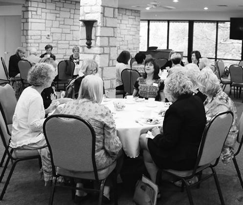 More than 80 P.E.O.s shared a beautiful lunch following the establishment of the Highland Lakes Area P.E.O. Council on March 27, 2023.