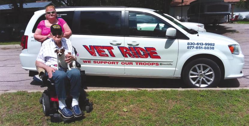 Folks of Burnet County VETRIDE is hiring good drivers right now. We have veterans needing you to be their hero and we pay, or you can volunteer. Please consider us as you can drive at your own schedule. We have the vans but need drivers. Call 830-613-9982 and ask for Sophie. Contributed photo