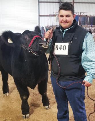 The 2022 Burnet County Livestock Show begins on Thursday. Students, such as 2021 competitor Kendrick Castillo, will showcase their best livestock and ag mechanics projects in the hopes of becoming Grand Champion. File photo