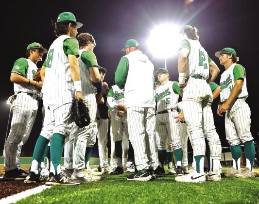 The BHS baseball team has been shining bright under the stadium lights. Their most recent win was over Robinson for the Bi-District Championship, 4-3, 10-0. Wayne Craig/Clear Memories