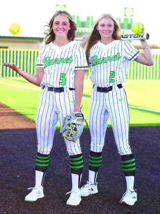 The Lady Dawg softball team, which began district play on Tuesday, is being led this season by seniors Addie Grace Hernandez and McKenzie Davis.