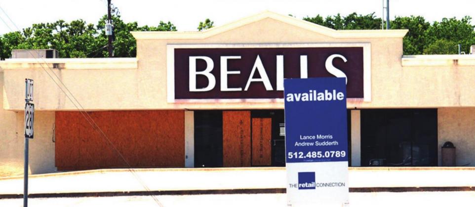 Burnet City Manager David Vaughn said the Bealls building, at 110 E. Polk St. is a much more cost-effective option for new city offices. Phil Reynolds/Burnet Bulletin