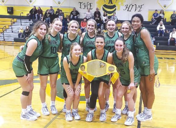 The Lady Dawgs earned five-straight victories in the LRA Tournament last week to earn the championship. Pictured above, back row, Sierra Schaefer, Wrigley Mulhollan, Kloe Shannon, Lexi Leatherwood, Cydney Robison, Aubrey Mathews, and Zaria Solis, front row Peyton Allen, MaeSyn Gay, and Sydney Lough.