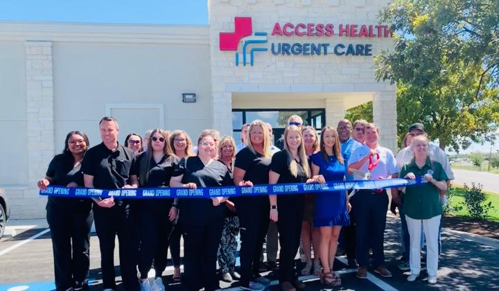 Access Health Care station was welcomed by community leaders Sept. 20 in Burnet at 1101 Leffingwell Lane. 