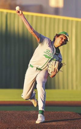Cooper Faris pitched a complete game win versus Johnson City on Friday night allowing only a single hit while recoding five strikeouts.