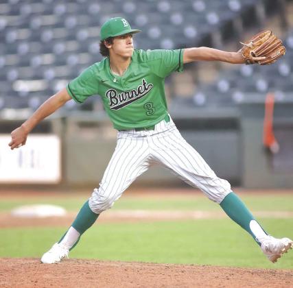 Burnet graduate Braden Ellett-Clark was selected to pitch for the North team at Sunday’s all-star game at Dell Diamond. Photos by Wayne Craig/Clear Memories