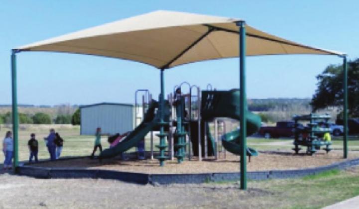 A playscape at RJ Richey Elementary is one of the 2021 bond projects that has reached completion at BCISD. Contributed/BCISD