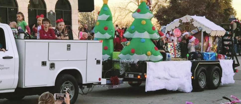 Burnet Christmas on the Square over the weekend featured the popular Christmas parade. Contributed