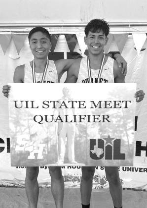Bulldog juniors, Victor Aviles and Isaias Zarate, placed second and eighth respectively at Tuesday’s regional races earning both athletes a spot at Saturday’s state meet. Contributed photo