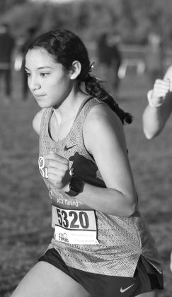 Freshman runner, Abby Bennight, placed 16 at regionals to help lead her team to a state berth. Bennight posted a 13:06.24. Wayne Craig/Clear Memories