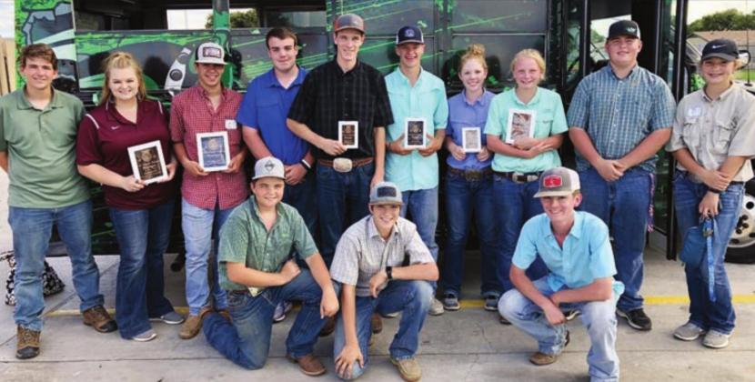 US Rep. Roger Williams sponsored a bill that would send more money to small businesses and individuals who hire graduates from career and technical education (CTE) programs, such as the Burnet FFA, pictured here. File photo
