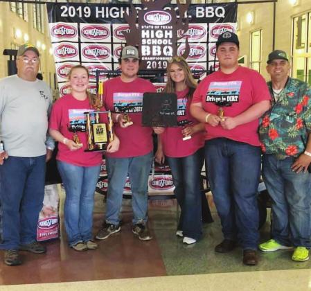 Burnet CISD has participated in - and won - several CTE-related competitions in the last few years, including the high school barbecue championships, pictured here in 2019. Williams’ bill would expand opportunities for these students as they enter the workforce. File photo