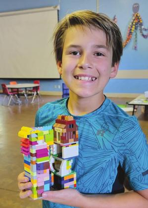Youngsters who attend the Burnet unit of the Boys &amp; Girls Club of the Highland Lakes get to demonstrate their creative side during summer programs. Contributed photo