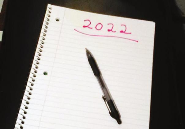 Fran Jones/ Burnet Bulletin Grab the pen and paper; it’s time for new year resolutions.
