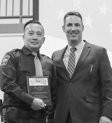 Minh Tang, Police Officer of the Year, Bertram Police Department